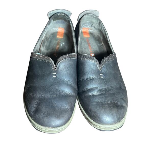 Merrell Women's Leather Slip-On Loafers Size 7.5 Brown - Picture 4 of 11